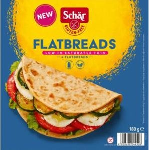 Schär Flatbreads 180 g - Bezgluténové chlebové placky