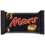 Mars čokoládová tyčinka s nugátom a karamelom 135 g (3x45g)