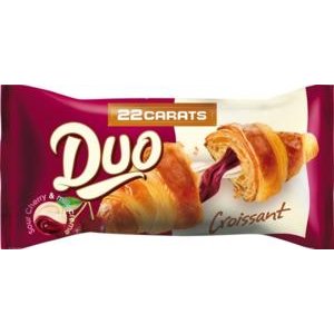 Croissant Grand DUO s višňovou a mliečnou príchuťou 80 g